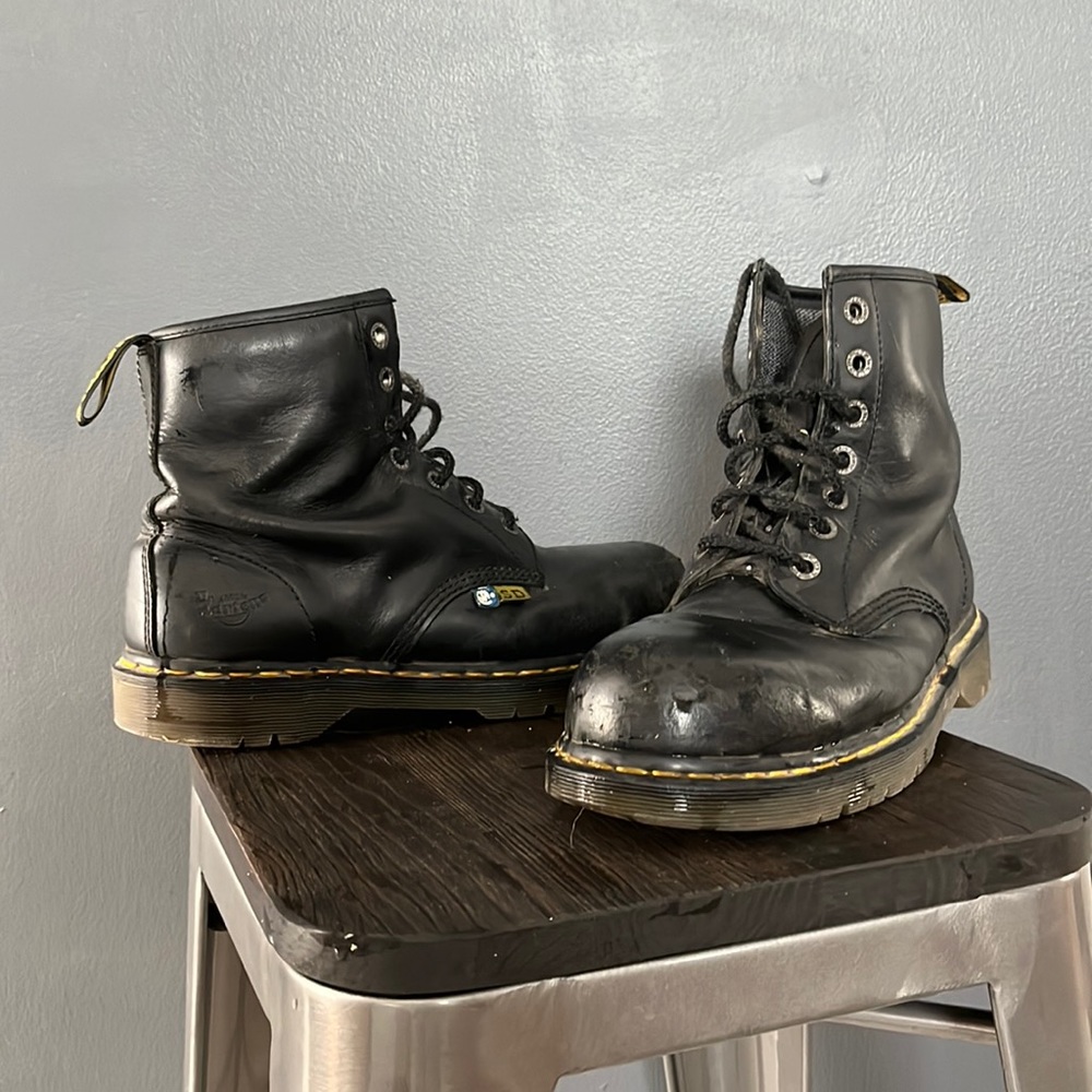 Steel Toe Mens Dr Martens